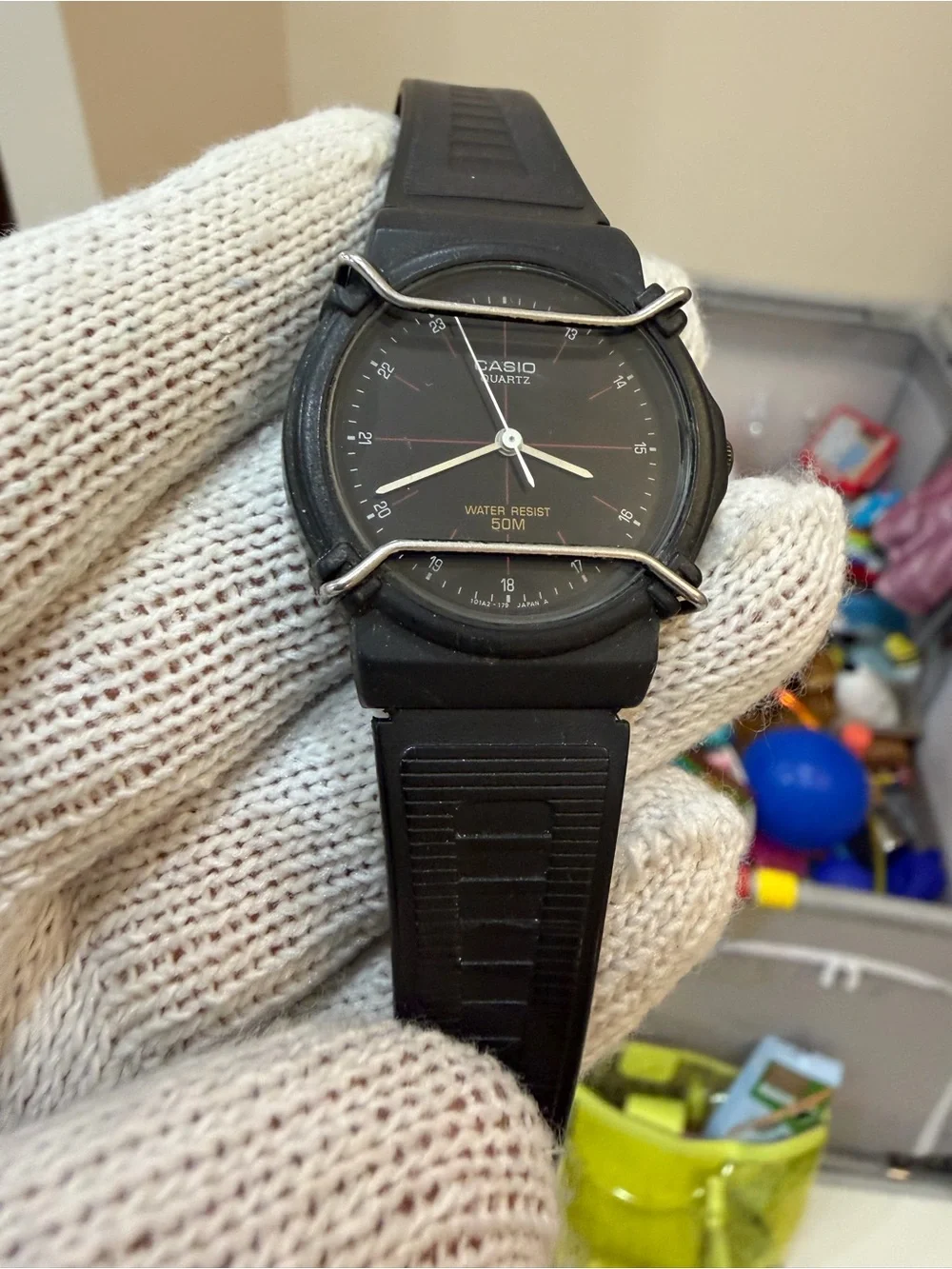 Ultra Rare Vintage Casio MQ-30W Unisex Watch 1980s Bullbar Japan 317 RUNNING